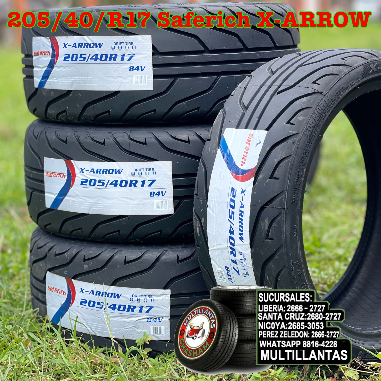 205/40/R17 SAFERECH X-ARROW